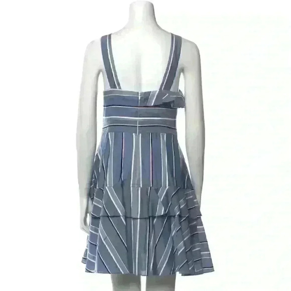 Sandro Paris | Silk Mini Dress Sz L / Designer Sz 3 - EUC - Picture 3 of 3